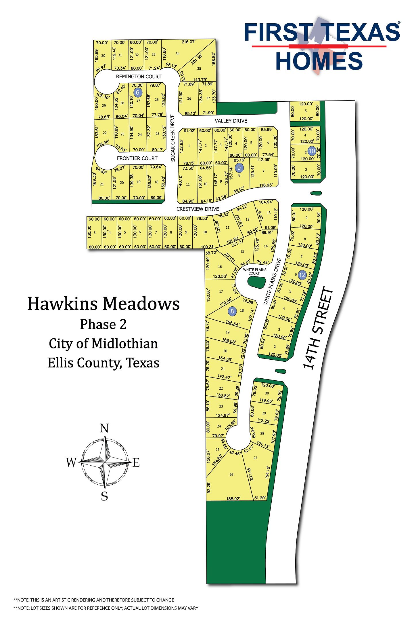 Community Lot Map