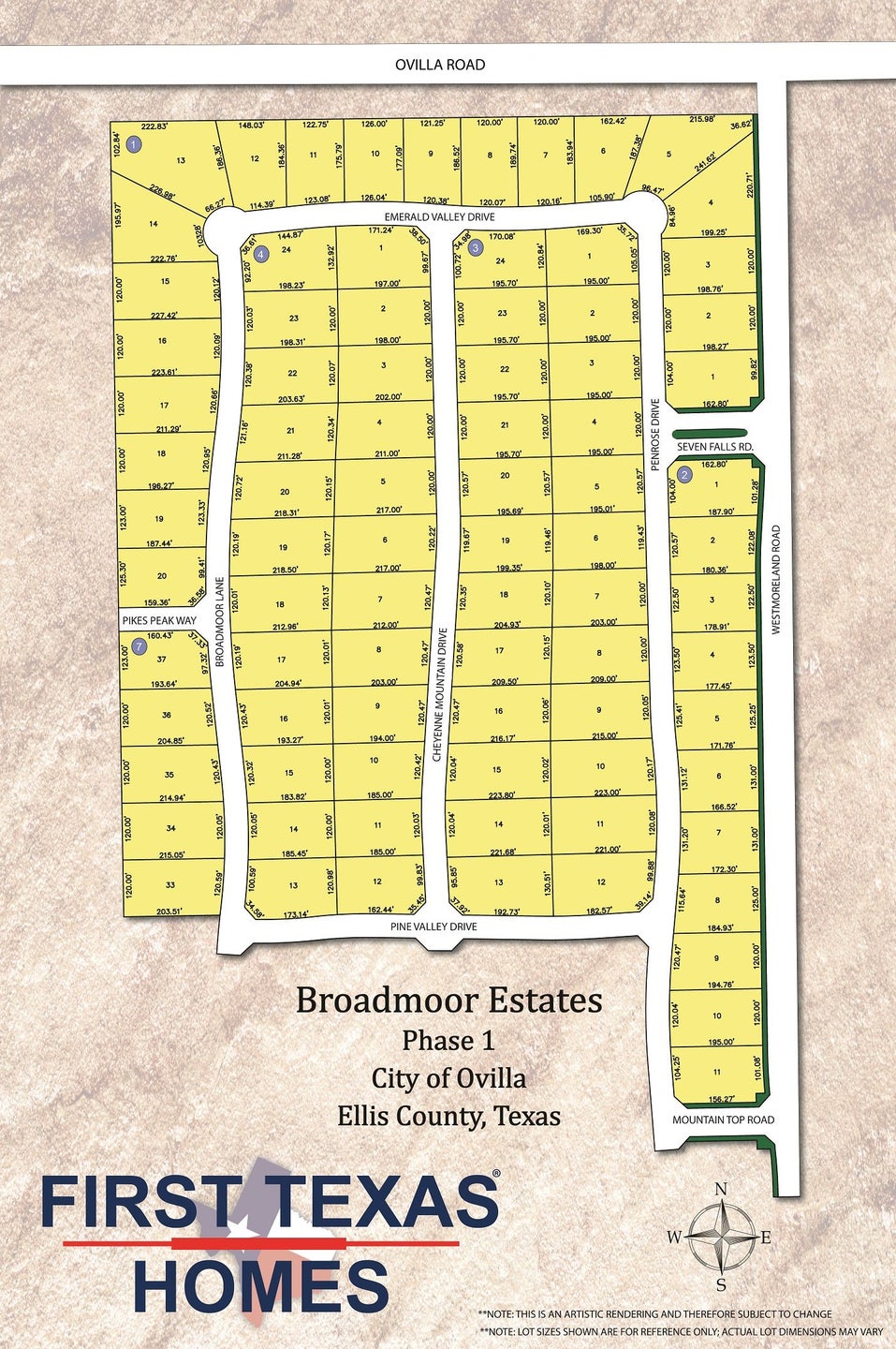 Lot Map