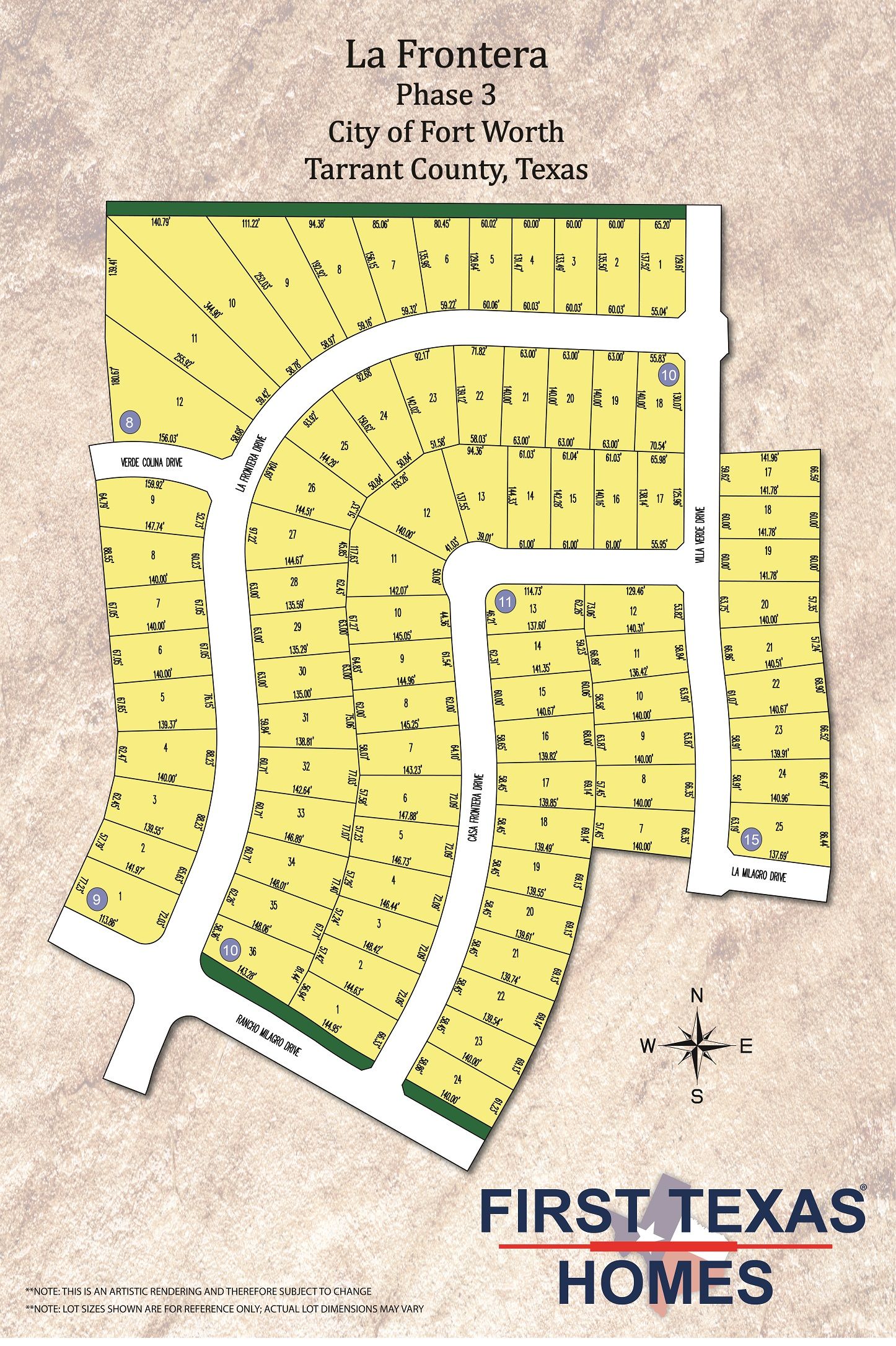 Lot Map