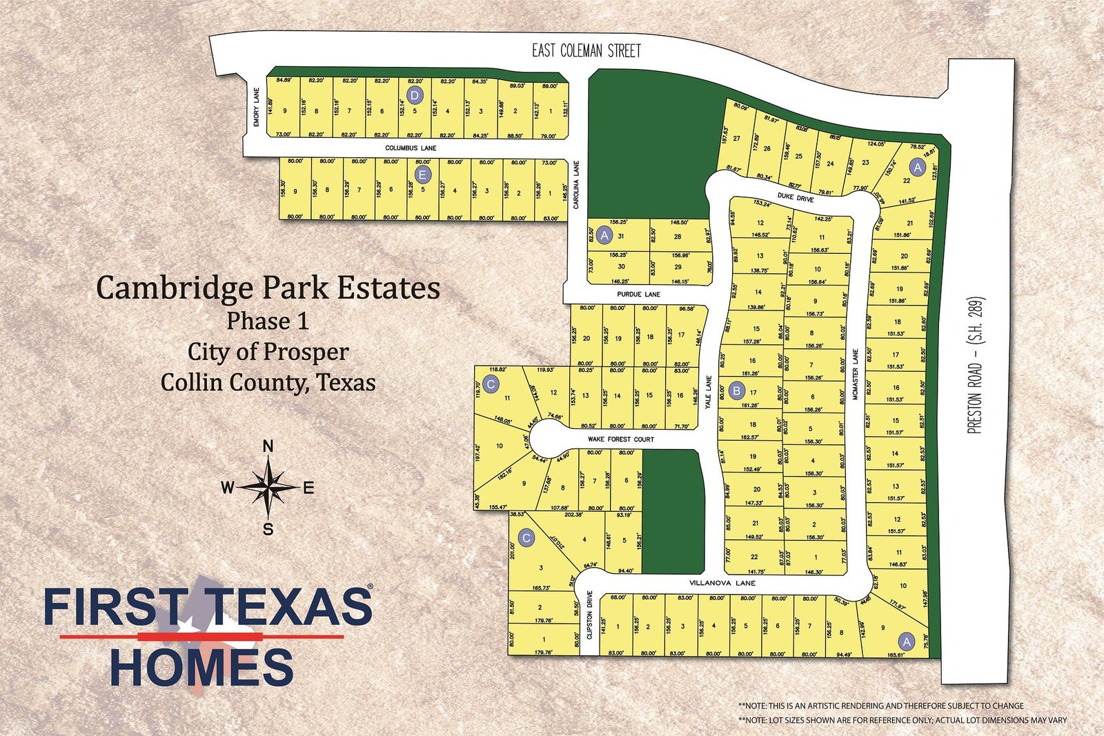 Community Lot Map