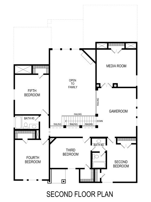 Hillcrest 45 2F (w/Media) - Floor Plan 2