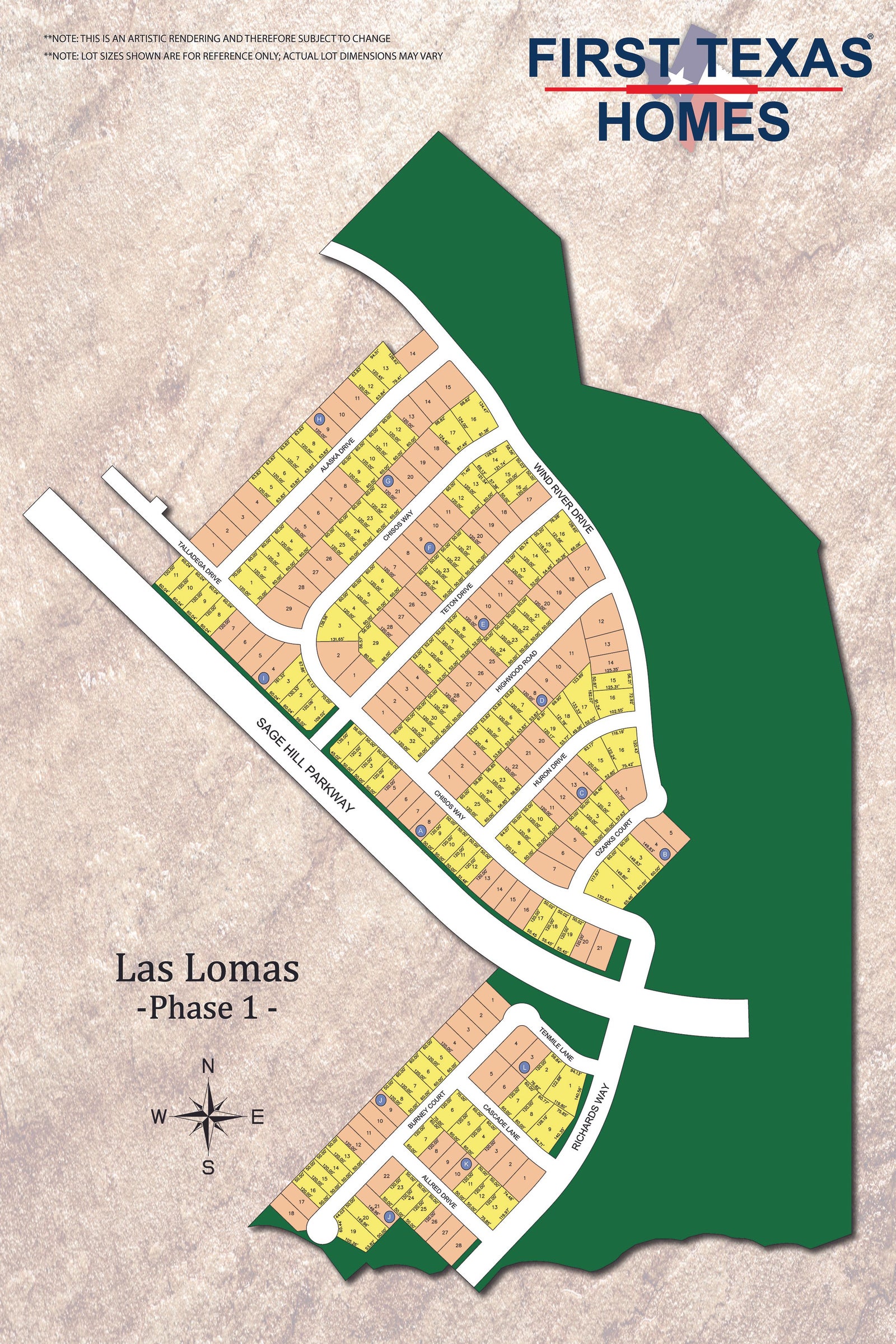 Community Lot Map
