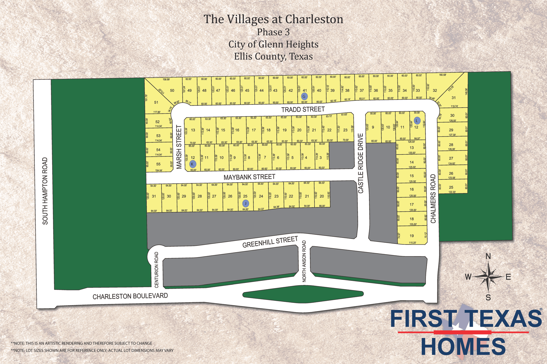 Lot Map