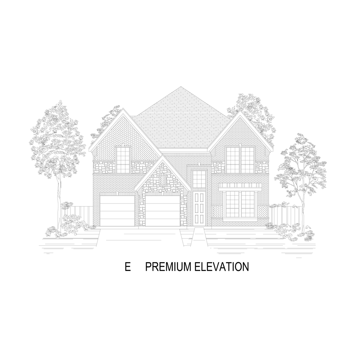 Elevation E