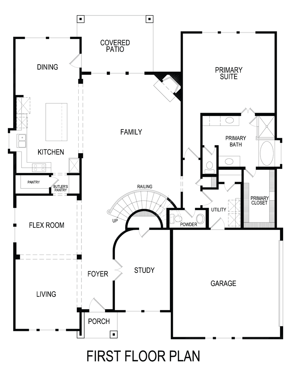 Stonehaven 2FS - Floor Plan